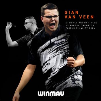 Steel Dartset Gian van Veen TS 90% Switch Point