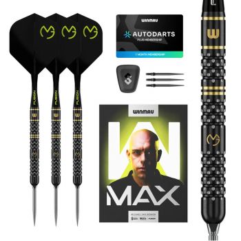 Winmau Steel Dartset MVG W-Max 90% Switch Point