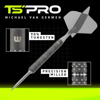 Winmau Steel Dartset MVG TS-PRO 90% Switch Point