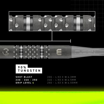 Winmau Steel Dartset MVG TS-PRO 90% Switch Point
