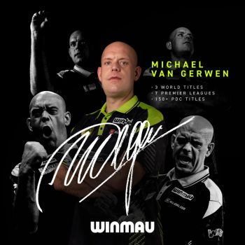Winmau Steel Tip Dart Set MVG TS 90% Switch Point