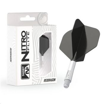 Red Dragon Nitro Flite – Schaft Weiß & Flight Schwarz (Form 02)