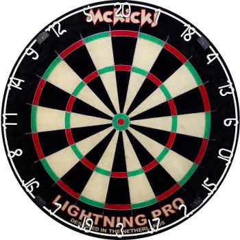 Dartboard McKicks Lighting Pro with rotatable wall bracket