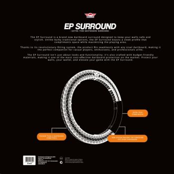 Preview: Dart Auffangring EP schwarz