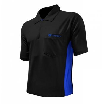 Dart Shirt Hybrid Coolplay schwarz/blau
