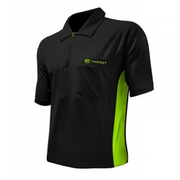 Dart Shirt Hybrid Coolplay schwarz/grün