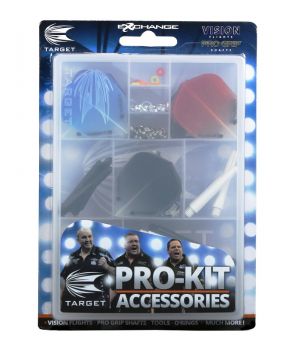 Zubehör Kit / Dart Equipment Pro Kit Target 132 Teile