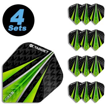 4 Flight Sets (12 pcs) Standard Vision Ultra 2 black/green