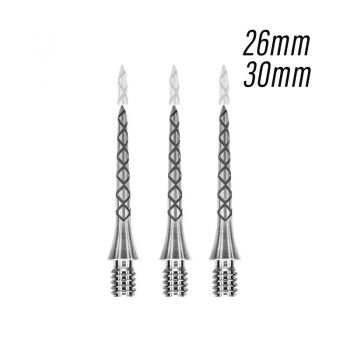 Darttip Steel (3 pcs) Titanium Pro Diamond 2BA