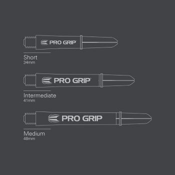 Schaftset (9 Stk) INK Pro Grip 2BA rot