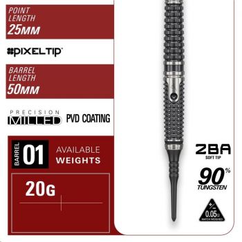 Soft  Dartset „Paul Lim – The Legend – GEN 9 90 – Ein Klassiker im neuen Gewand