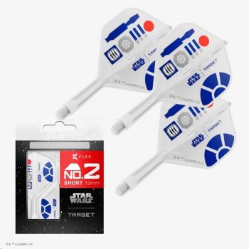 K-FLEX (3 Stk) Flight & Schaft R2D2 Starwars (No 2)