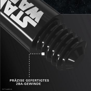 Preview: Schaftset Pro Grip Target - Starwars schwarz