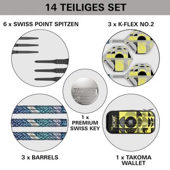 Soft Dartset (3 Stk.) Luke Littler Edge 95% 19G 2025