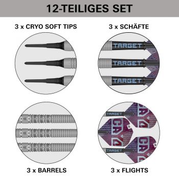 Dartset CRYO 11 90% Softtip 2025