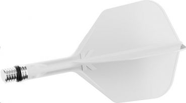 K-SHIFT (3 Stk) Flight & Schaft (No 6) weiß