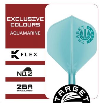 K-FLEX (3 pcs) Flight & Shaft No 2) Aqua  2025