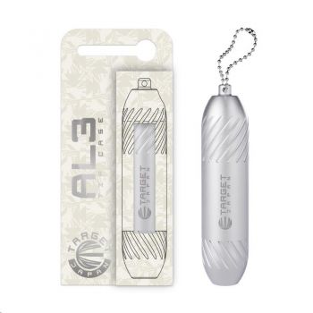 Dart Tip Case Ali Case Keychain silver