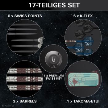 Steel Dartset Starwars Mandalorian 95% 2026