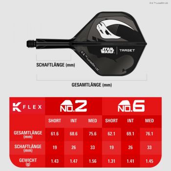 K-FLEX (3 Stk) Flight & Schaft Starwars Mandalorian (No2) Gift Set 2026