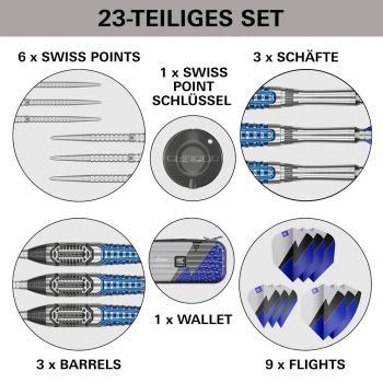 Target Phil Taylor Power Chrono 95% Swiss Point Steeldarts 2026 – 22g / 24g / 26g