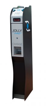 Jolly Pro changes banknotes to coins or tokens