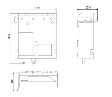 Support C-shaped for Coin Entry