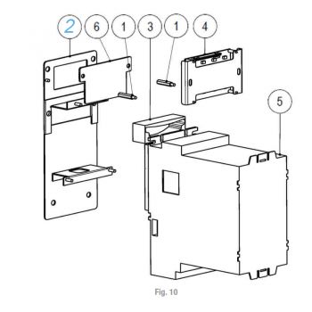 Frontbefestigungsplatte NV9 für Easy Pro