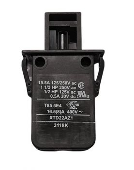 Service switch (door switch) double-pole contact terminal 6.3 x 0.8 mm