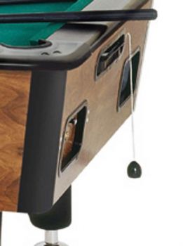 Coin operated Pool Billiard table Ambassador 8ft mechanical coinvalidator playfield 220x110cm