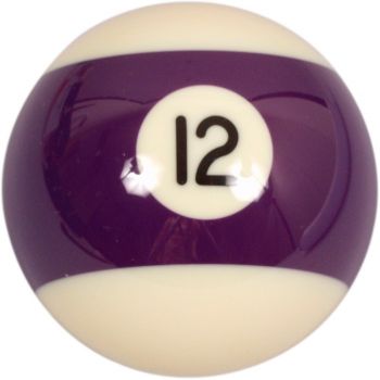 Pool Ball Nr.12 57,2mm 2-1/4"