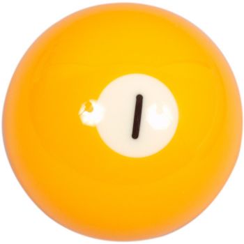 Pool Ball Nr.1 57,2mm 2-1/4"