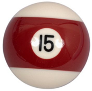 Pool Ball Nr.15 57,2mm 2-1/4"