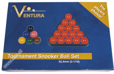 Snooker Ballsatz Economy 52.4mm 22 Bälle