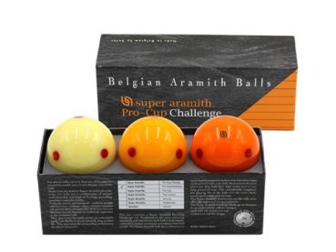 Carambol ball set Super Aramith Pro Cup Challenge 61.5mm