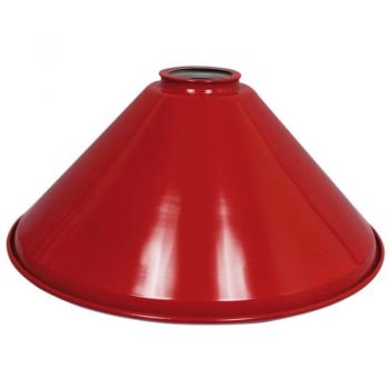 Lampenschirm rot für Billard Lampe