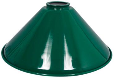 Lampenschirm grün für Billard Lampe