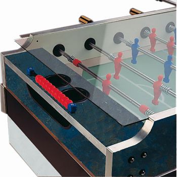 Football Table Garlando Outdoor F2, HPL-Playfield with 1,- Euro coin validator