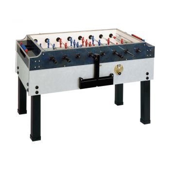 Football Table Garlando Outdoor F2, HPL-Playfield with 1,- Euro coin validator