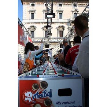 Football Table Garlando XXXL, HPL-Playfield for 22 player