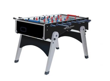 Football Table Garlando FOLDY Evolution, Glass Playfield