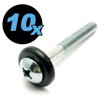 Screw 6x45 part no. 75 for Football Table, 10 pcs.