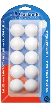10 Stk Ball für Fußballtisch weiß d 33mm Gewicht 17g