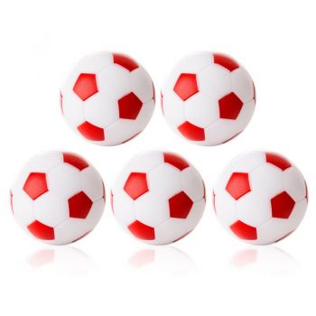 Ball for foosball table white/red d 35 mm 24 g