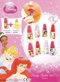 Automaten Befüllung für Gashpon Bandai Automat Disney Beauty Princess Lippenstift