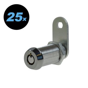 Round Key Lock KA 28,6 mm - 1 1/8" Serie 25 pcs.