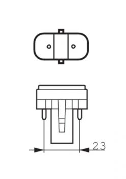 Energy Saving Lamp 7W 41-827 G23