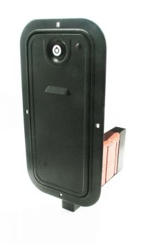 Ticketdispenser Universal with frontdoor and container for 2000 tickets