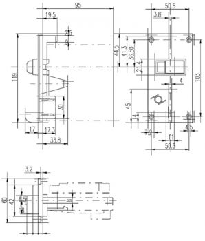 Frontplatte F1 für elektronischen Münzprüfer RM5F