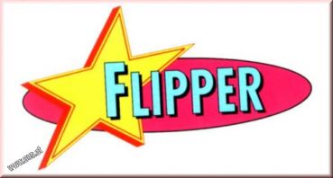 Werbeschild Flipper Super Color
